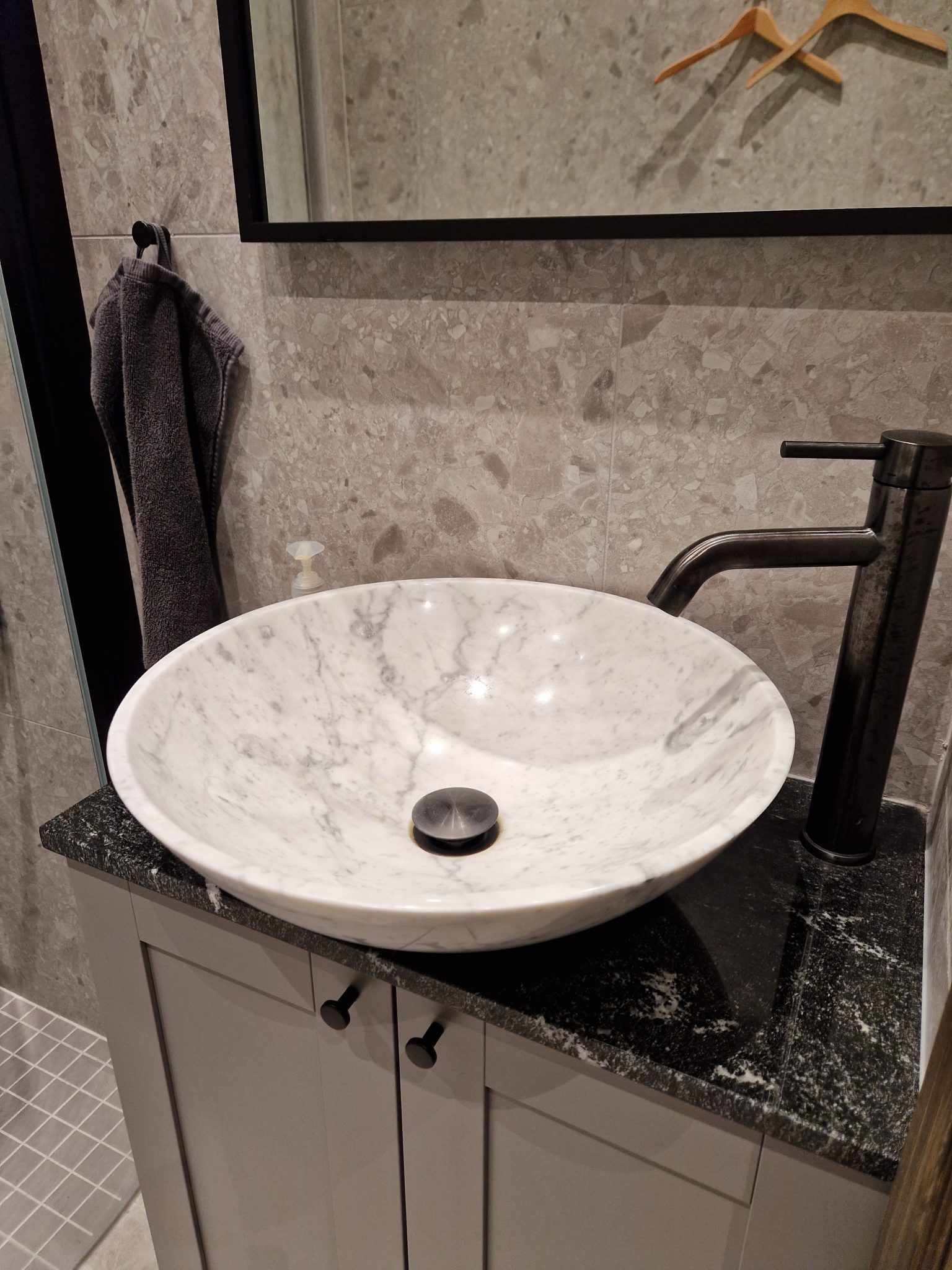 Marmor Handfat Bianco Carrara handfat – RK Natursten